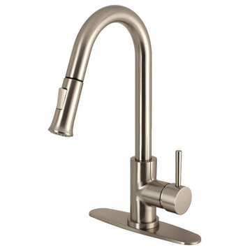 LS8628DL Concord Single-Handle Pull-Down Kitchen Faucet, Brushed Nickel