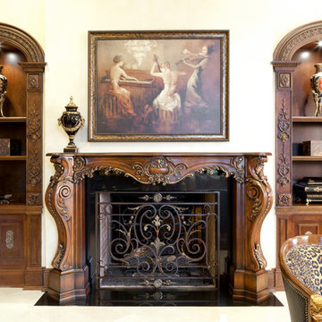 Custom Entertainment Units & Mantels pieces.