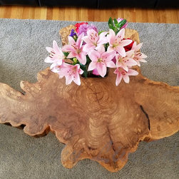 Tree Slice Live Edge Coffee Table - Coffee Tables