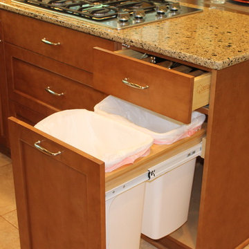 Crystal Encore Cabinets- Transitional Praline