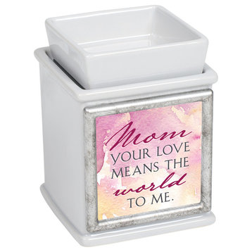 Mom Your Love Means World To Me Wax Warmer