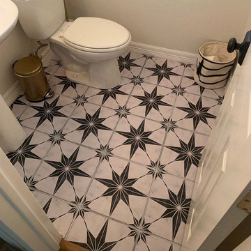 Bathroom Floor Tile Stickers
