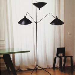 Serge Mouille - Floor Lamp 3 Arm By Serge Mouille Lighting - Floor Lamps