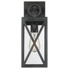 Trade Winds Lighting 1-Light Wall Sconce In Black