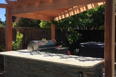 Example of a patio design in San Francisco