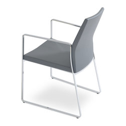 Pasha Sled Arm - Dining Chairs