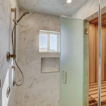 Custom Las Vegas Master Bathroom and Sauna