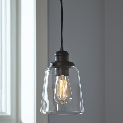 Clear glass lighting fixtures: impractical?