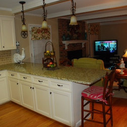 Recent Cabinet Refacing project in Greer - Products
