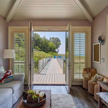 Cabana with View to Bridge