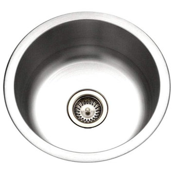 Houzer CF-1830 17-1/2" Single Basin Undermount Stainless Steel - Stainless