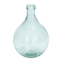 LARGE CLEAR GLASS Demijohn Bottle VASES