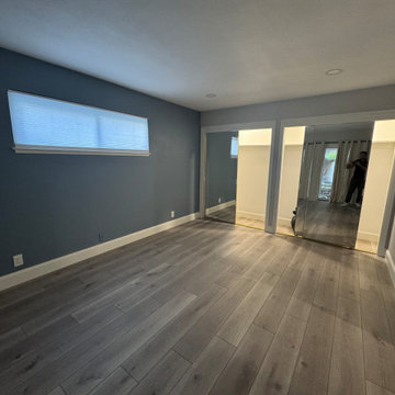 Home Remodel/ One Bath/paint/popcorn removal/LED Can lights/baseboards/Flooring
