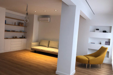 Minimalist living room photo in Other