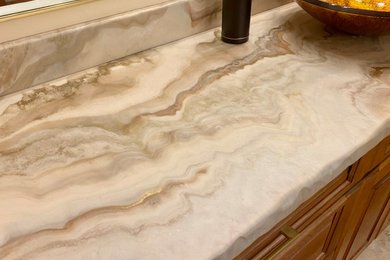 Example of a bathroom design in Other