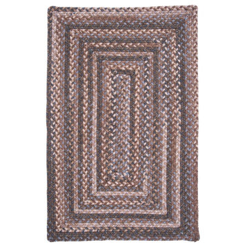 Gloucester Cashew 12' Square, Square, Braided Rug