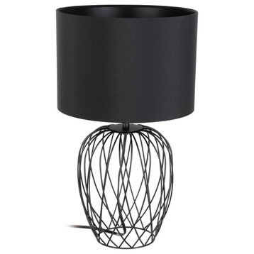 Nimlet 1-Light Table Lamp, Black