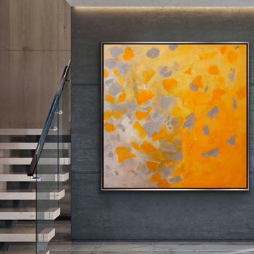 Original Handmade Modern Abstract Custom Art for Modern Contemporary Interiors