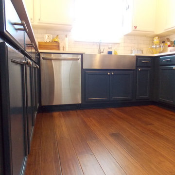 Hint of Blue- Kitchen Remodel