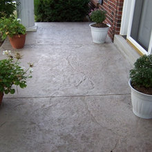stamped concrete for porches