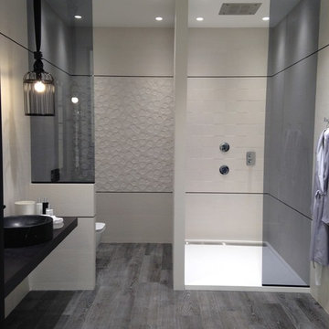 Visiting exhibition kitchens in Porcelanosa