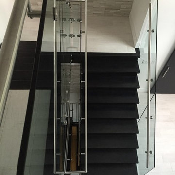 Dark Boxed Stairs