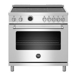 Master Series 36 inch Induction Range, 5 Heating Zones, Electric Self-Clean Oven - Gas Ranges And Electric Ranges