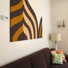 brown sofa