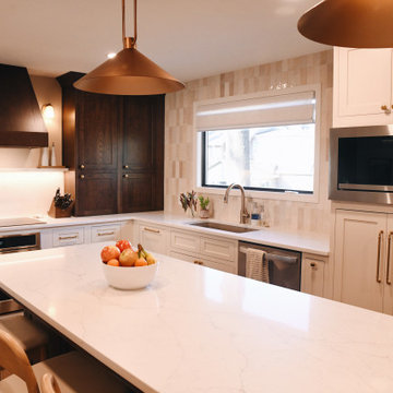 Open Concept Kitchen Remodel with Expanded Island + Natural Light
