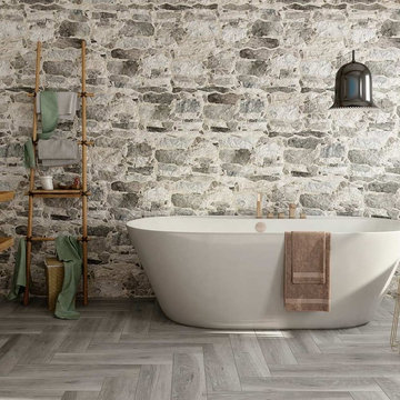 Linen Ash Wood Effect Tiles