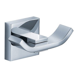 Kraus KEA-14401CH Aura Double Hook - Towel Bars And Hooks