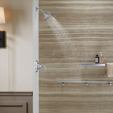 Crushed Stone Shower Remodeling