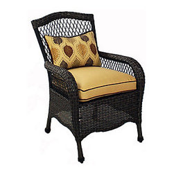 Casual Classics Palisades Dining Arm Chair - Outdoor Dining Chairs
