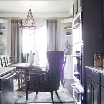Dramatic Dining Room
