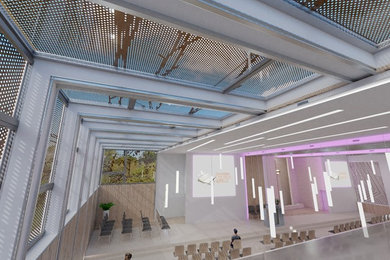Church interior & exterior design with visuals