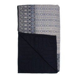 John Lewis Aztec Patch Bedspread - Bedspreads