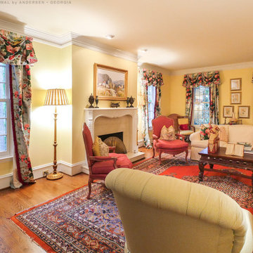 Double Hung Windows in Beautiful Living Room - Renewal by Andersen Georgia