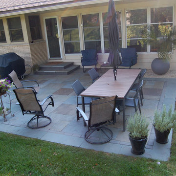 Natural stone patios & walls