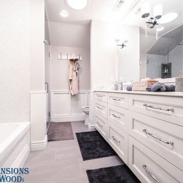 Master Bathroom Remodel with Wetwall and Thinscape in Fulton, Missouri