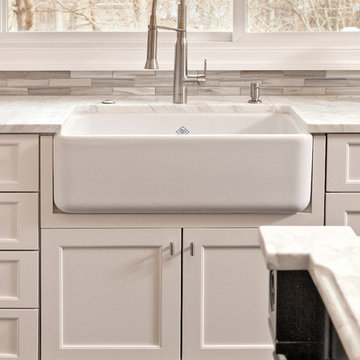 Potomac Dream White Kitchen Renovation