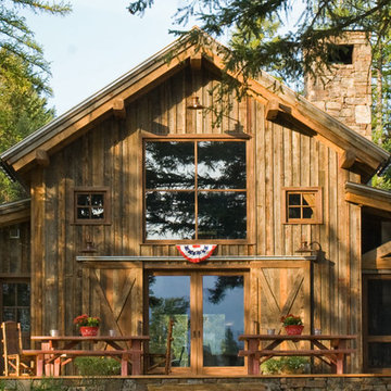 Classic Sliding Barn Doors - Rustic