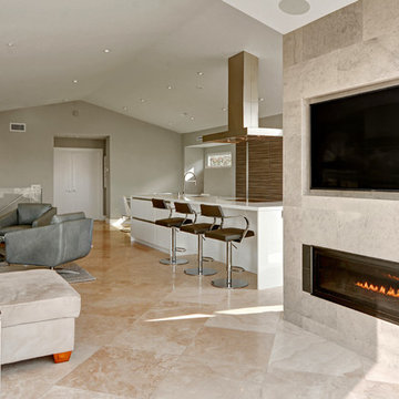 Dana Point European Kitchen with Patio Deck