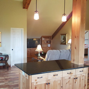 Barn Style Guest House with Garage