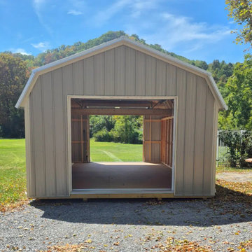 14×24 Lofted Barn Garage