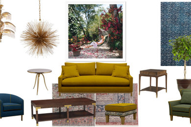 Contemporary Eclectic Mood Board