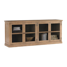pottery display cabinets - low