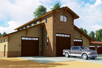 Proposed Carson Valley residence and RV barn