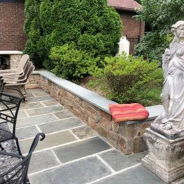 Outdoor Fireplace and Patio