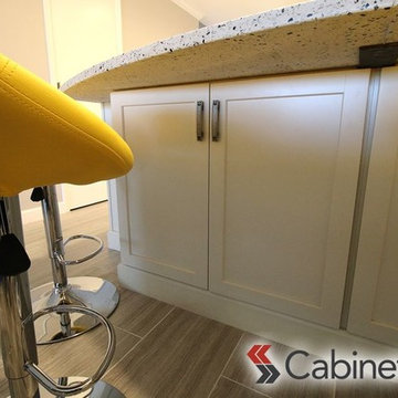 Light and Bright Home with Colonial II Maple Alabaster Cabinets Throughout