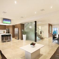 crema pacific polished marble floor - Products